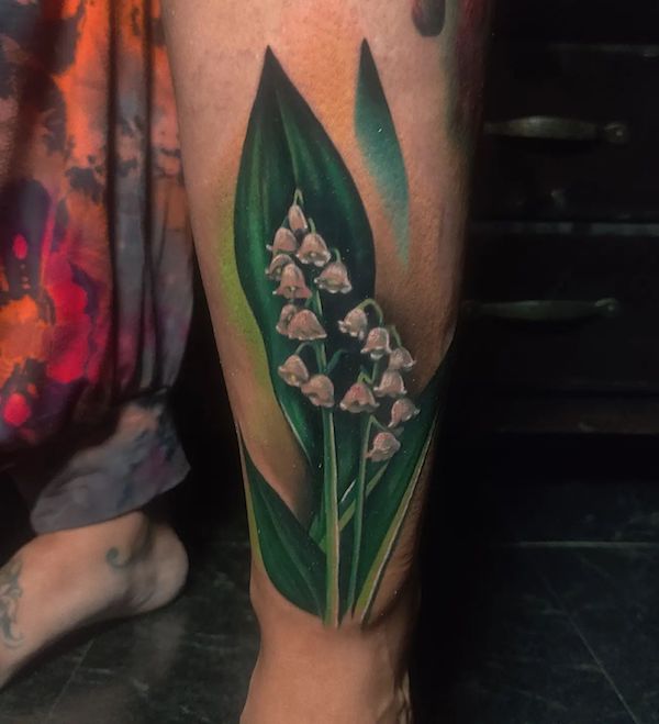 The Enchanting Beauty of Lily of the Valley Tattoos Art and Design