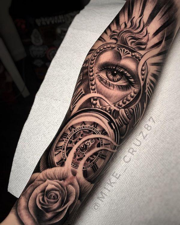 40 Best Eye Tattoo Designs  Meaning  Wolf eye tattoo Cool forearm tattoos  Wolf tattoo sleeve
