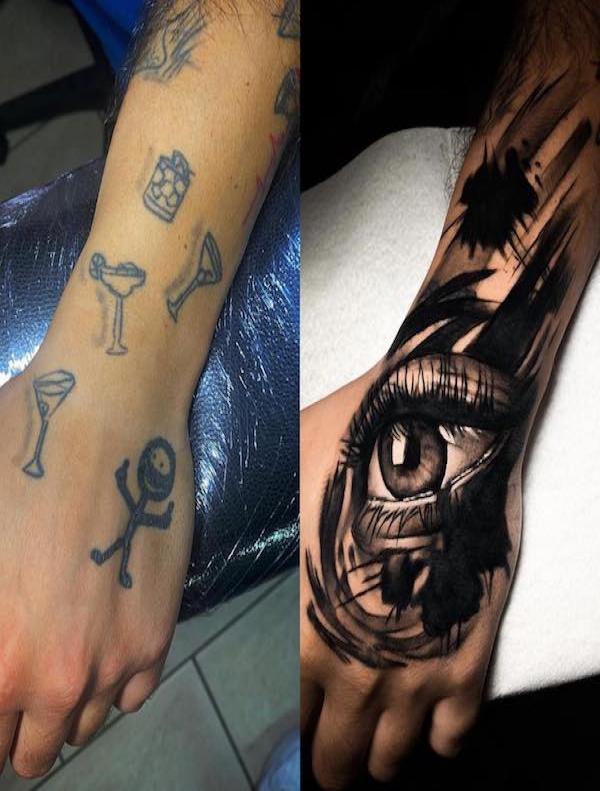 95+ Incredible cover up tattoos before and after