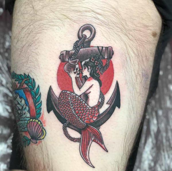 Martin Devlin Kelly on Instagram: “Siren. 🧜‍♀️ #mermaid #mermaidtattoo # mermaids #mermaidart #me… | Mermaid sleeve tattoos, Mermaid tattoo designs, Mermaid  tattoos