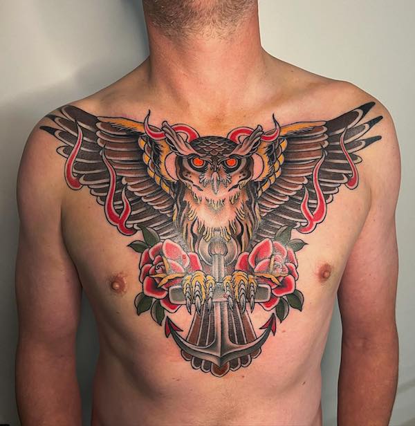 Does making an owl tattoo on the chest give you a bad omen and symbolize  bad things as said in the Bible? - Quora