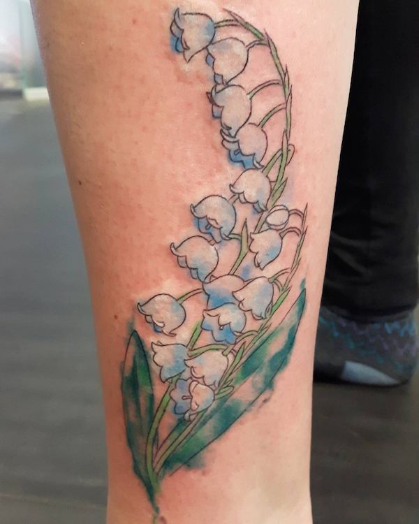 101 Amazing Lily Of The Valley Tattoo Designs To Inspire You In 2023   Outsons