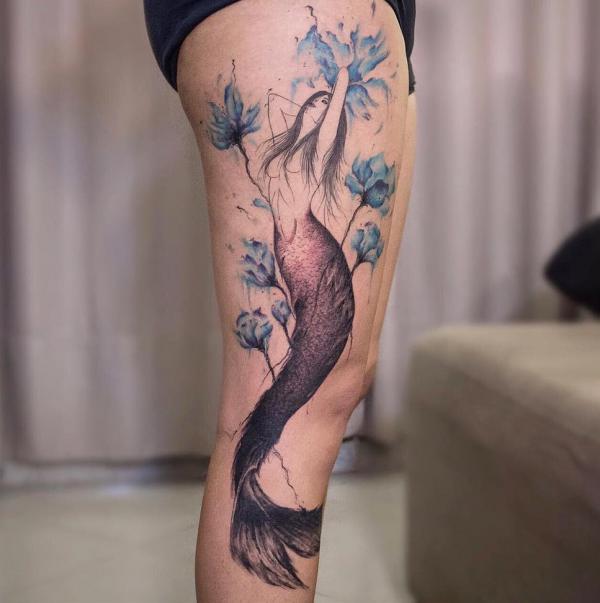 Mermaid Temporary Tattoos – MyBodiArt