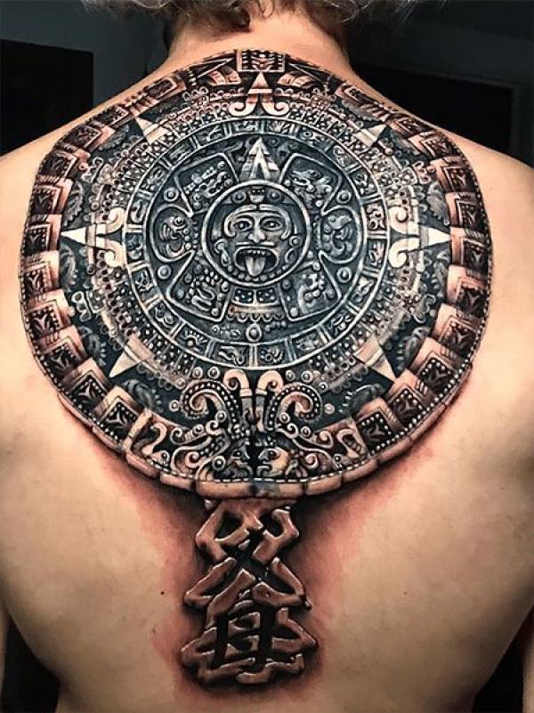 Aztec tattoos  templates Calendar tattoo  Get yours