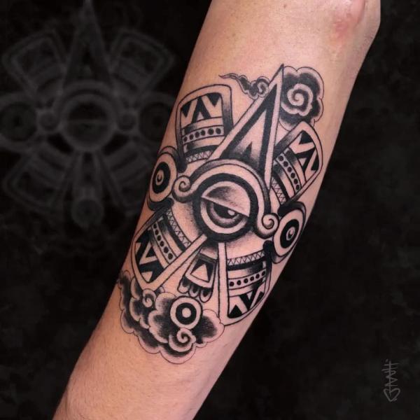 Aztec Tattoo Meanings: Traditional and Modern Interpretations | Art and ...