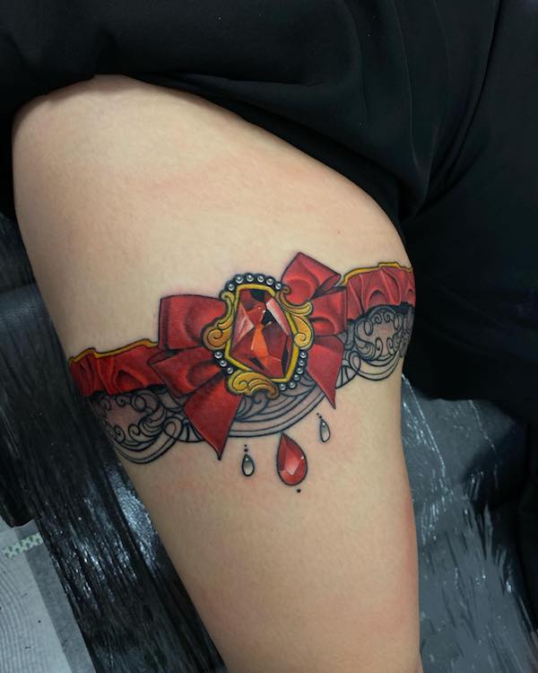 Wedding hotsell garter tattoo