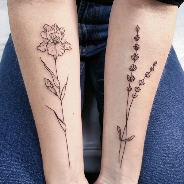 36,320 Line Drawing Spring Flower Tattoo Images, Stock Photos, 3D objects,  & Vectors | Shutterstock