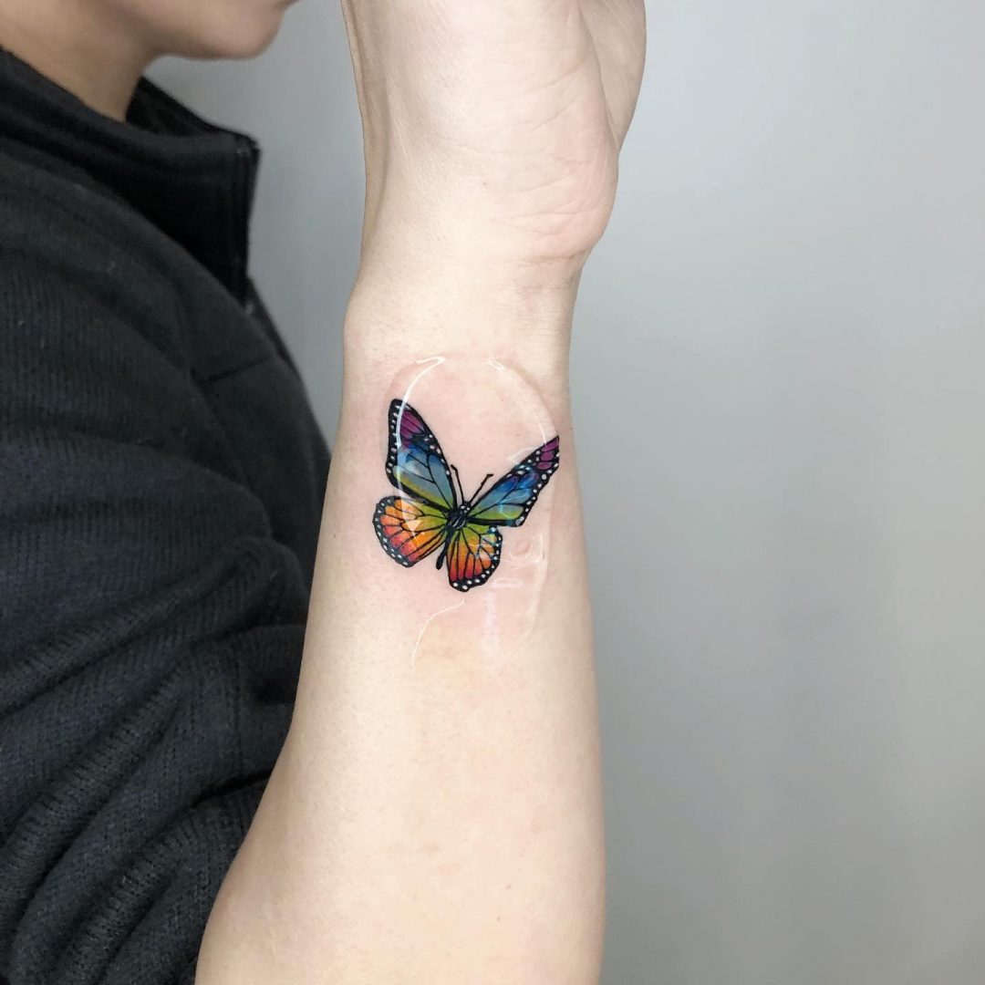 Blue Butterfly Tattoos: Meanings, Designs and Ideas | Art and Design