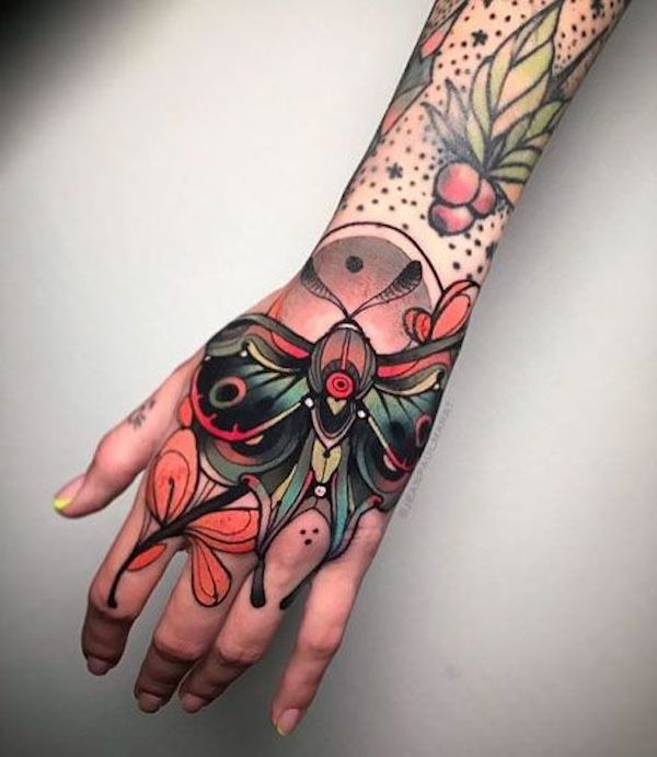 Delightful neotraditional tattoo by Shae Motz  iNKPPL