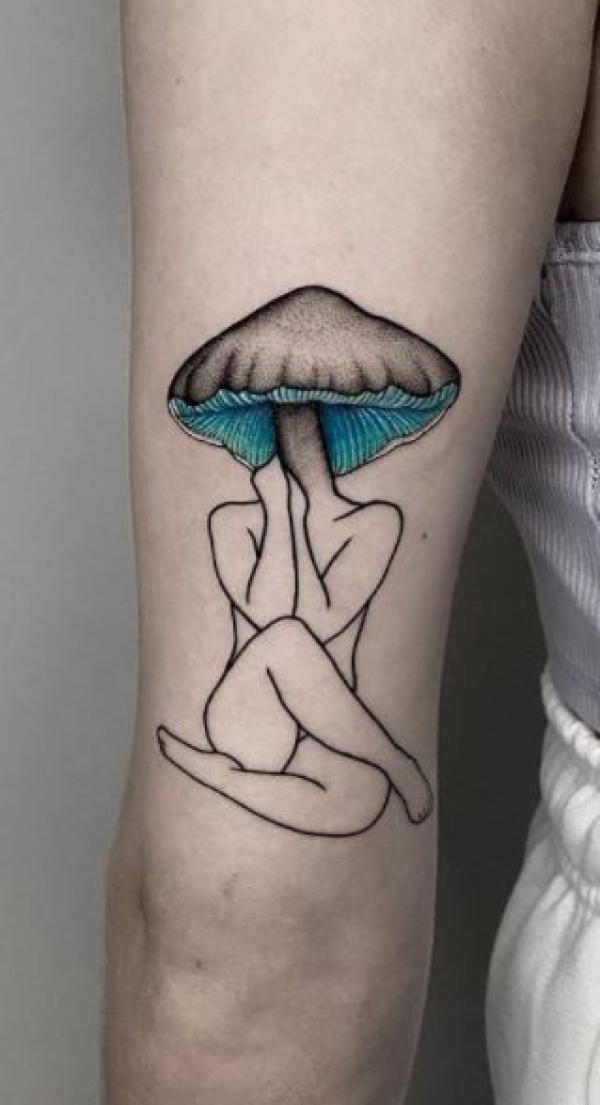 War Paint Tattoo Studio - Geometric mushroom mandala don't by Geo] DM him  for appointments Geo] | Facebook
