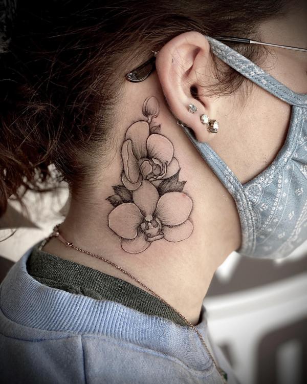 100 Pretty Orchid Tattoo Designs and Meanings