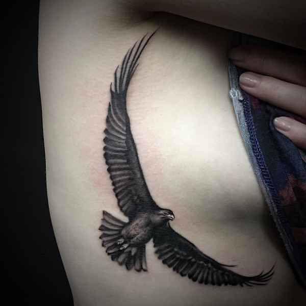 Falcon tattoo on the forearm,... - Chronic Ink Tattoo Shops | Facebook