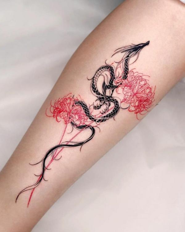 Temporary Small Tattoos on Twitter Red spider lily temporary tattoo get  it here  httpstcoFkFLAgeSFD httpstco1ZoynhVojp  X