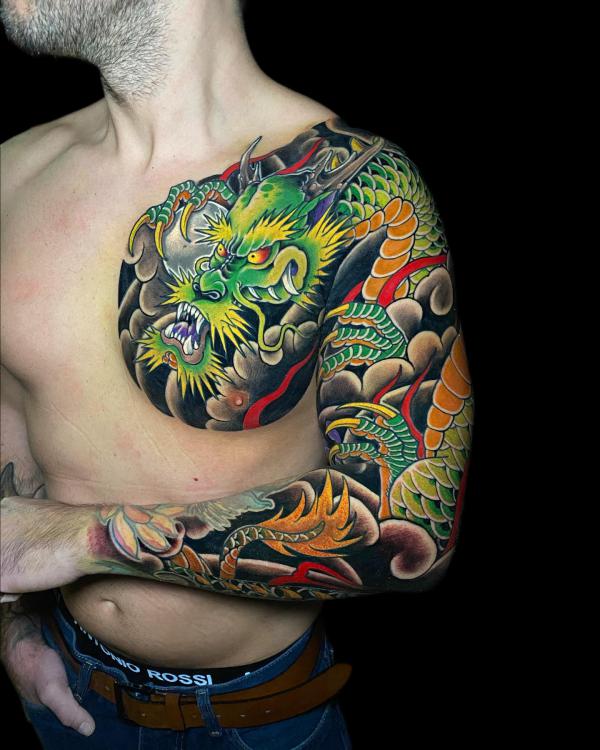 Tattoos On His Arm | Joel Gordon Photography