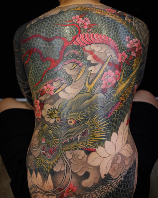 Japanese Dragon Tattoo: Artistic Fusion of Mystery and Power