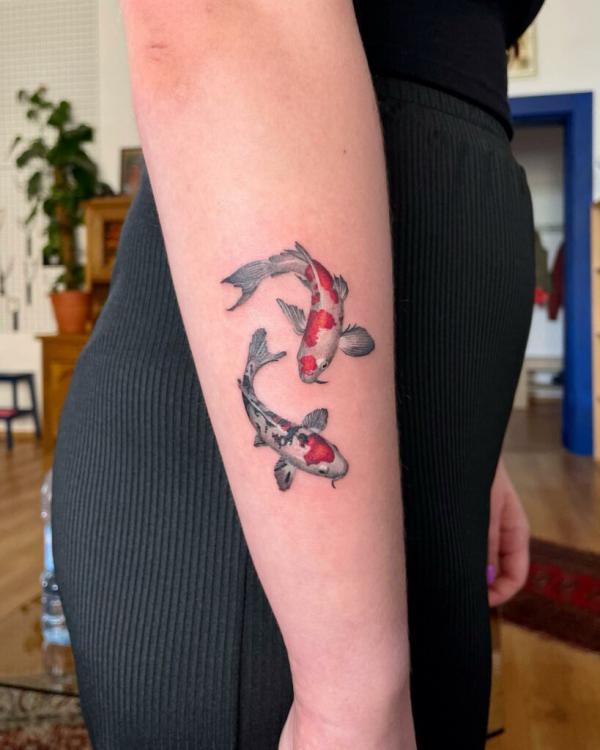 Hyperspace Studios : Tattoos : Small : fish tattoo