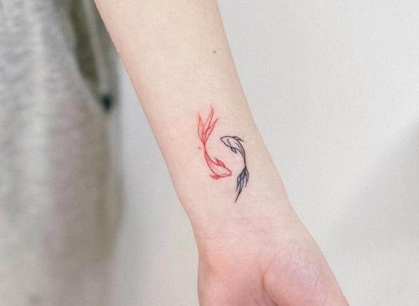 Anchovy Fish Tattoo