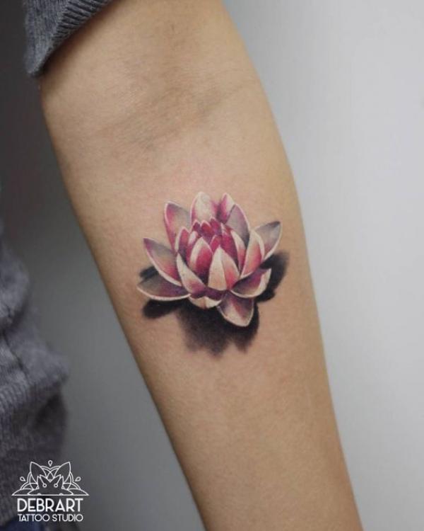 Negative Water Lily by ritchg on deviantART  Water lily tattoos Lily  tattoo design Lily tattoo