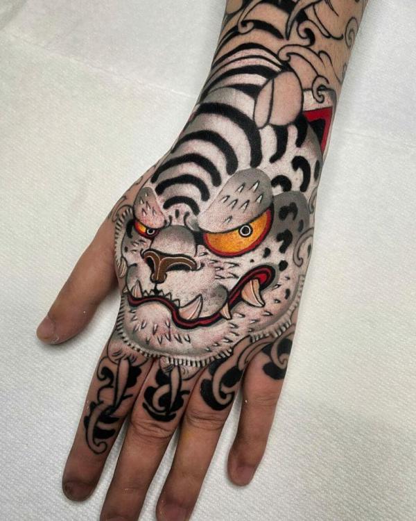 japanese tiger tattoo designs for women