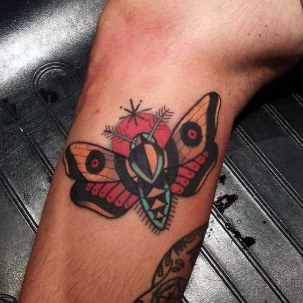 Art Immortal Tattoo  Tattoos  Color  Luna moth