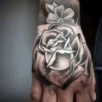 50+ Rose Hand Tattoo Designs with Meanings | Art and Design