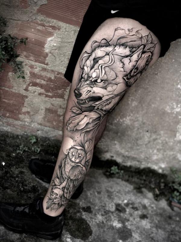 Viking Fenrir Tattoo: Meaning and Designs | Art and Design