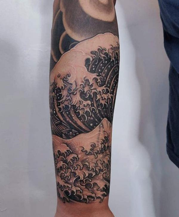 temple sleeve tattoo｜TikTok Search