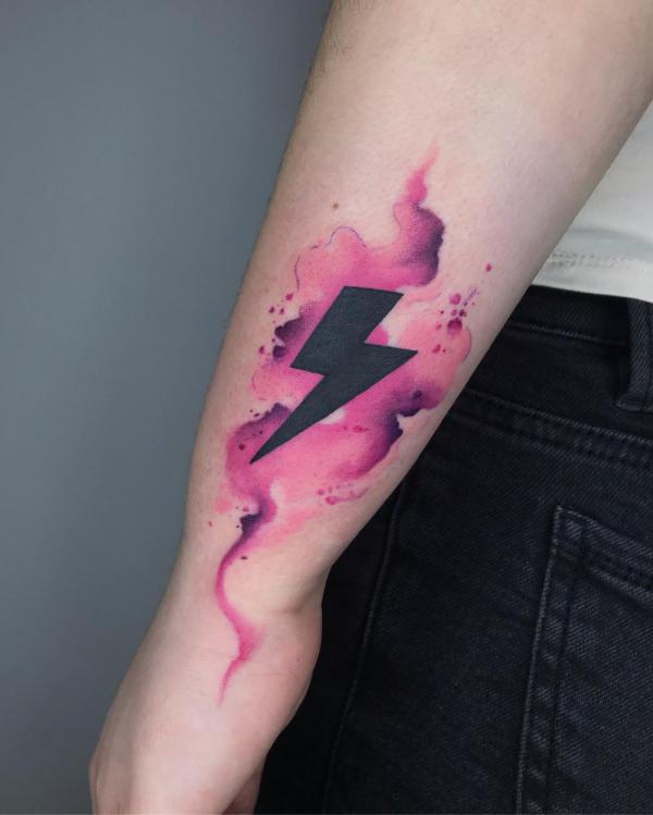 Lightning Tattoo Designs For Guys - Temu