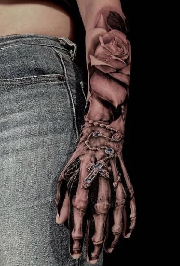 Skeleton Arm by raddishh on DeviantArt