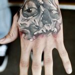 50 Skull Hand Tattoo Designs with Meaning | Art and Design