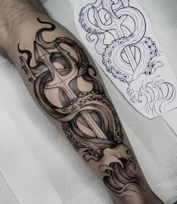 SHEARS/arun - Trident tattoo designs are usually related... | Facebook