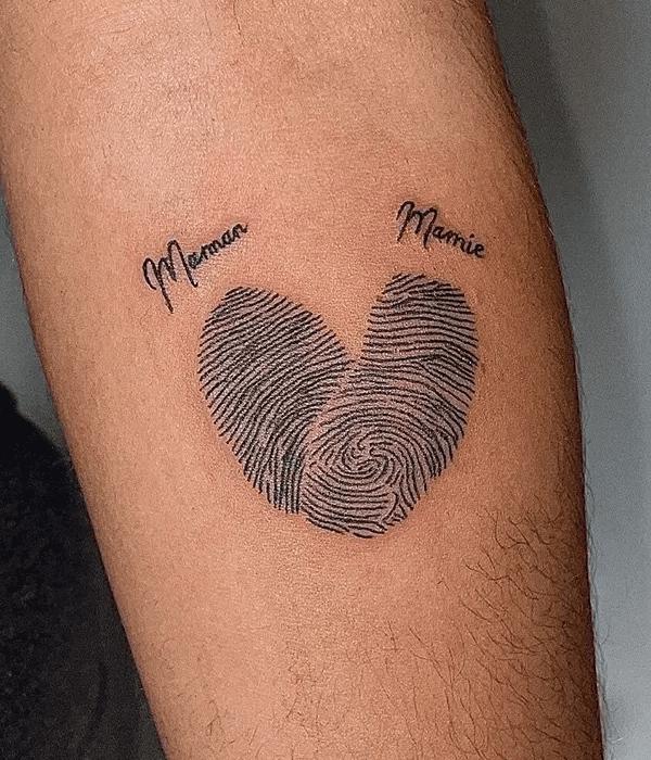 Fingerprint tattoos, hand or foot tattoos: meanings and designs - VeAn  Tattoo