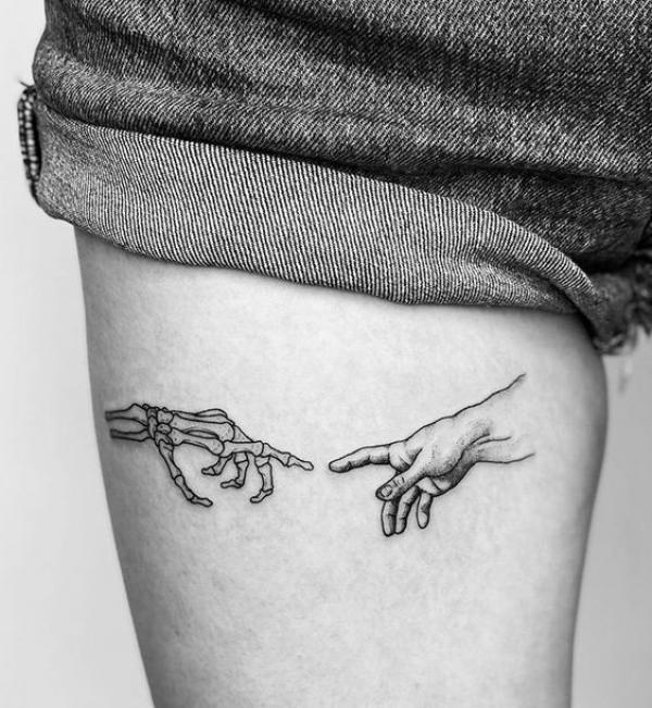 60 Skeleton Hand Tattoo Ideas with Meaning