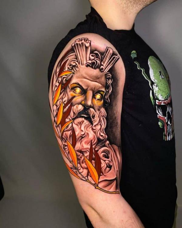 80 Zeus Tattoo Designs für Männer - Ein Thunderbolt der Ideen #designs  #ideen #manner #tattoo #thunderbolt #Tatt… | Zeus tattoo, Bolt tattoo,  Lightning bolt tattoo