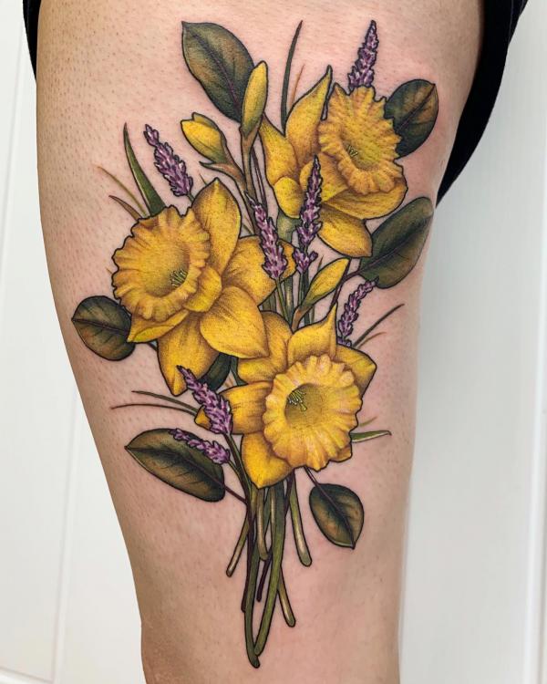 Daffodil Tattoo Meaning – neartattoos