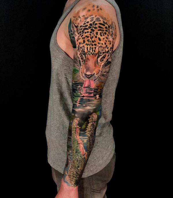 Jaguar Warrior Tattoo Warvox | PreColumbian tattoos, inspire… | Flickr