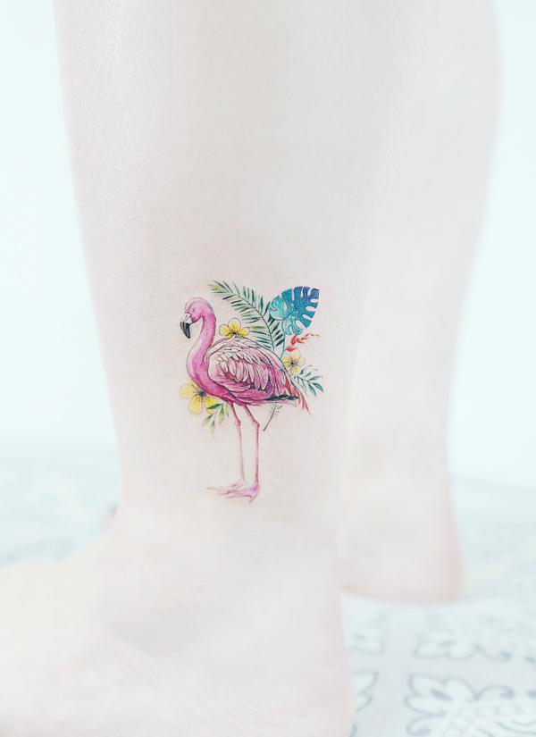 10 Flamingo Tattoos That Will Make You Think Pink | Tattoos, Flamingo tattoo,  Trendy tattoos