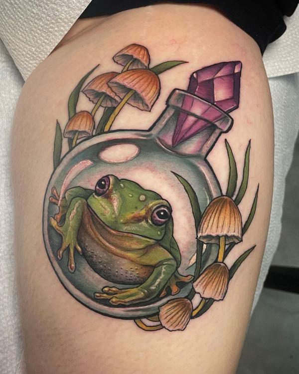 47 Frog Tattoo Meanings Designs and Ideas – neartattoos
