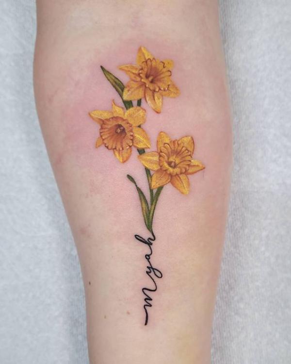 17 top Daffodil Tattoo ideas in 2024