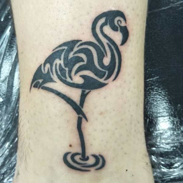 Penny Black Tattoo Butter - #Repost @chrisminshall.tattoos • • • • • •  Little flamingo from the other day love doing these little line work pieces  #flamingo #flamingotattoo #tattooing #tattooed #tattooartist #linework #