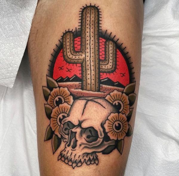 TattooSnob.com - Cactus Skull Pot tattoo by @sirdrizzle at Hybrid Tattoo in  Woodbridge, VA #sirdrizzle #hybridtattoo #woodbridge #virginia  #cactustattoo #skulltattoo | Facebook