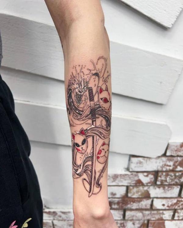 20 Kitsune Tattoo Designs with Meaning | Art and Design