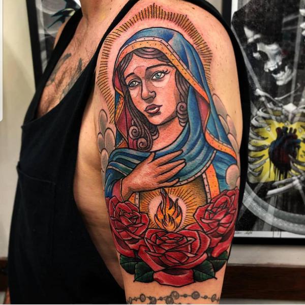 50 Virgin Mary Tattoos: Symbolism, Meaning and Designs | Art and Design