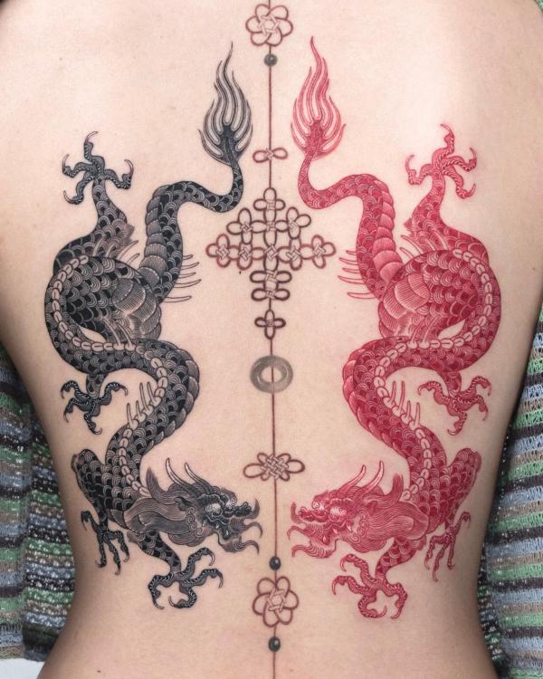 Dragon Tattoo Full Back - Stunning Tattoo Design Ideas For Man 2023 - Done  by Mr.Trung Tadashi - YouTube