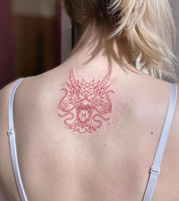 🐉 dragon neck piece. . . . . . . #tattoo #tattoos #asiantattoo #necktattoo  #dragontattoo #yyc #yyctattoos #yyctattoo #calgary… | Instagram