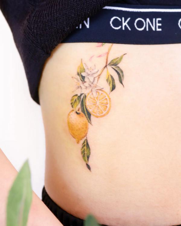 40+ Lemon Tattoos: Meaning and Designs | Art and Design