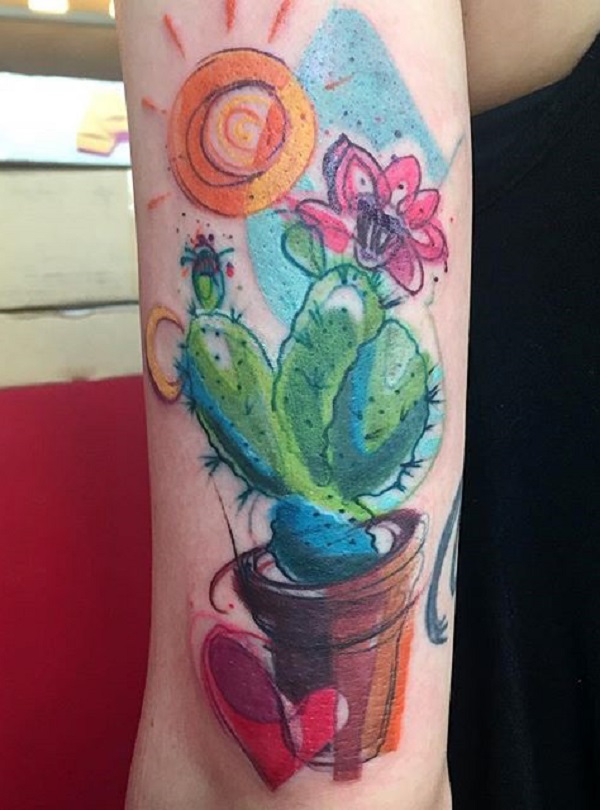 Buy Saguaro Cactus Temporary Tattoo set of 3 Online in India - Etsy