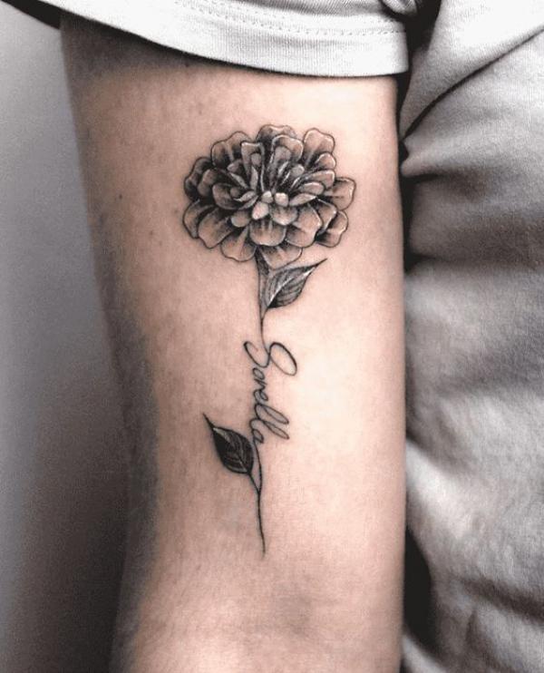 Flower Tattoo by Jeff Bult: TattooNOW