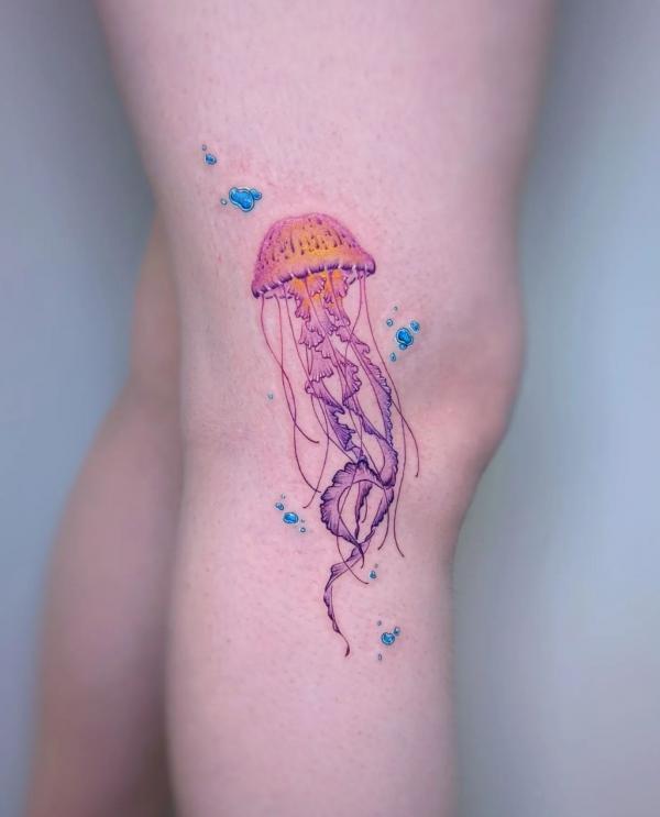 Jellyfish Temporary Tattoo - Set of 3 – Tatteco