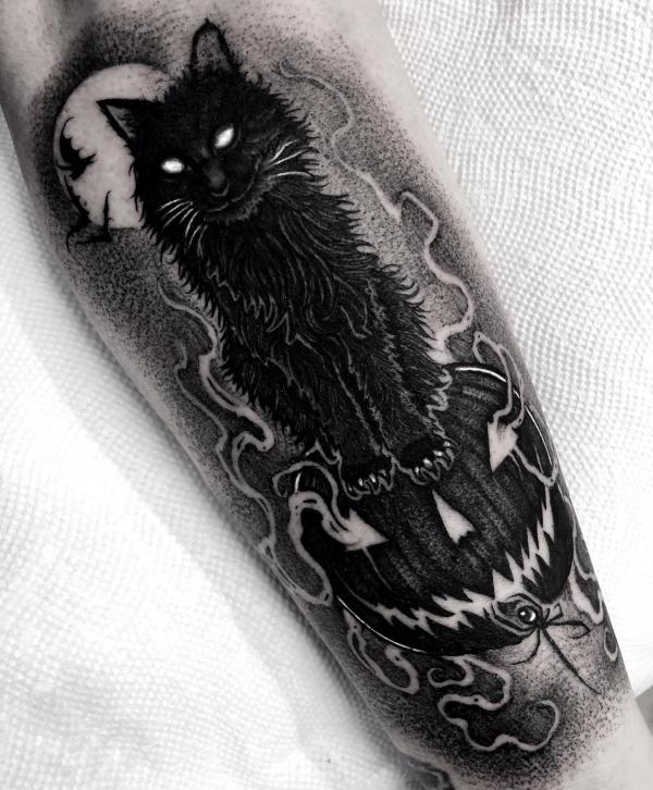 Black Cats and the Meaning of Black Cat Tattoos - YouTube